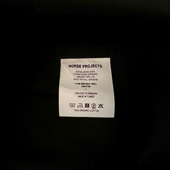 Norse Projects Black Shirt Jacket - Picture 3 of 4